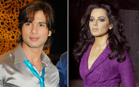 It’s Shahid romancing Kangana